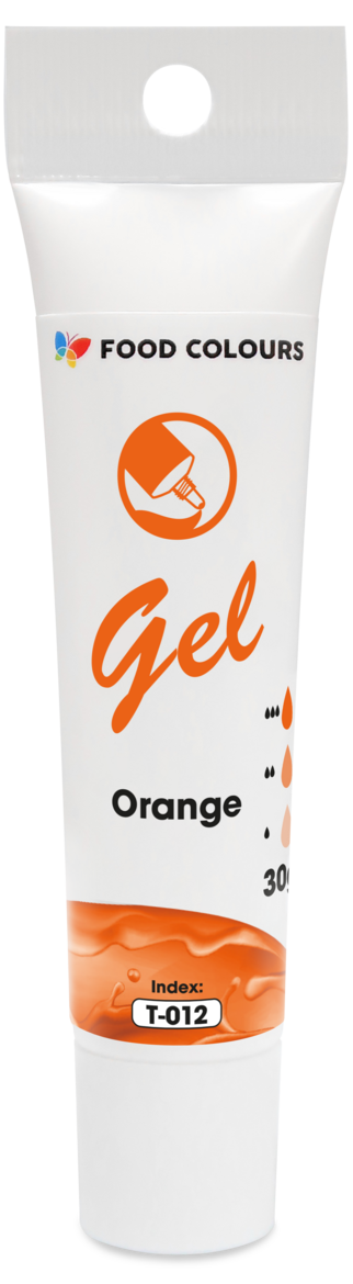 Oranža želejveida krāsviela tūbiņā 30g